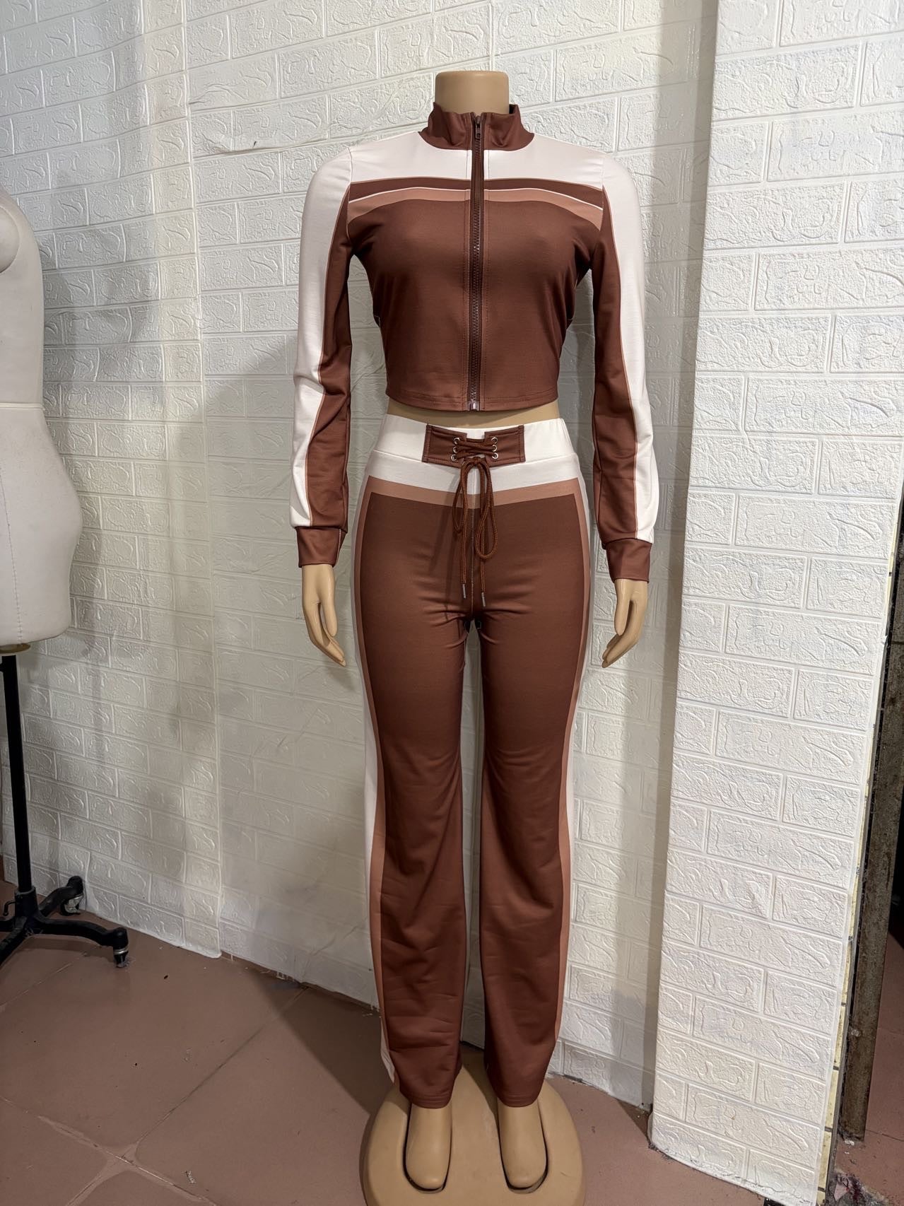 Stylish Two-Piece Track Suit