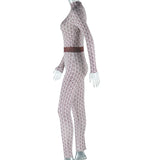Geometric Pattern Jumpsuit