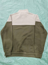 Men's Colorblock Quarter-Zip Pullover
