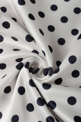 Polka Dot Cropped Hoodie and Flared Pants Set