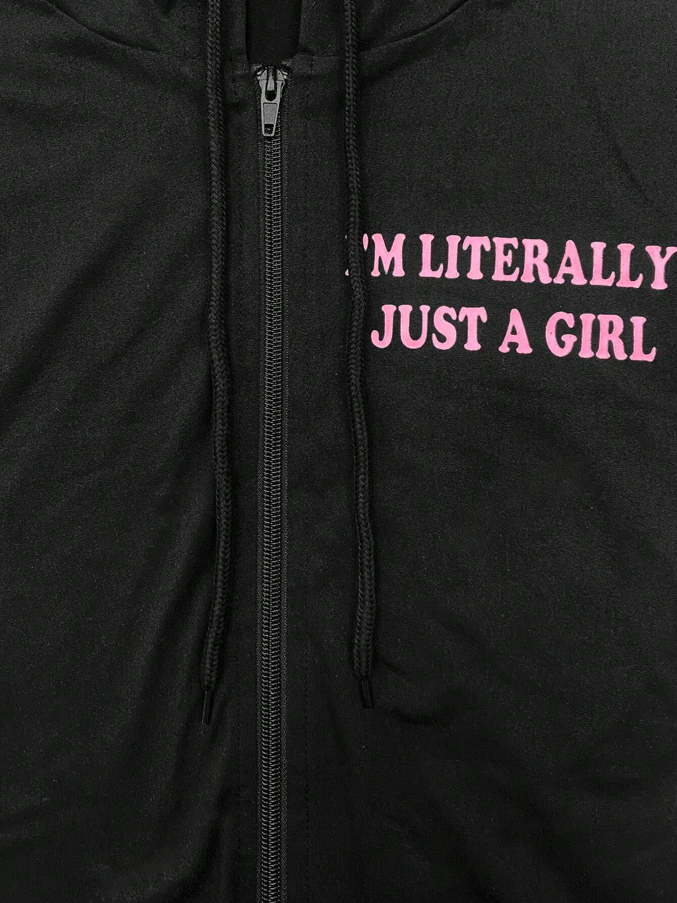 Casual Black Tracksuit