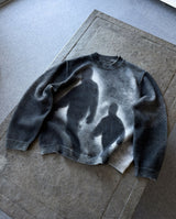 Artistic Silhouette Graphic Sweatshirt