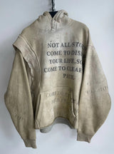 Vintage Long Sleeves Inspirational Hoodie