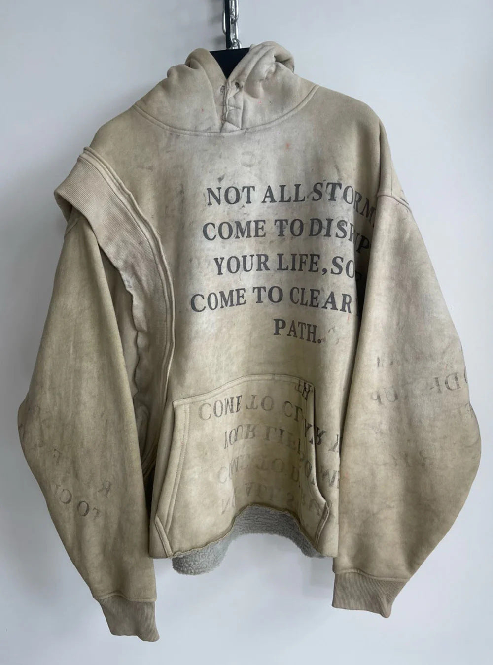 Vintage Long Sleeves Inspirational Hoodie