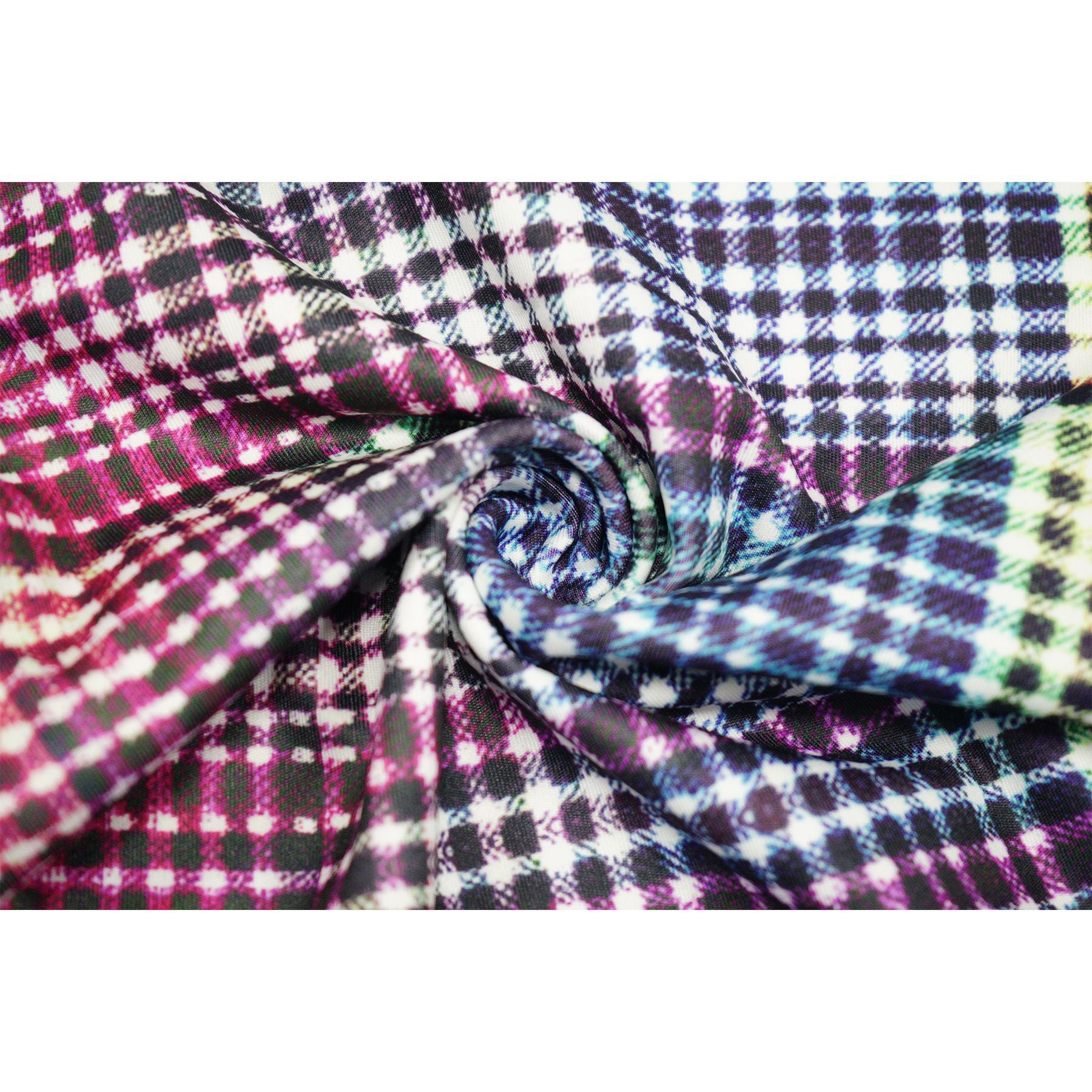 Plaid Power Suit with Wide-Leg Pants