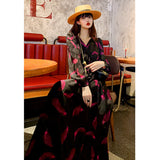 Black Midi Dress with Sheer Detailing