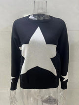 Star Pattern Cozy Sweater