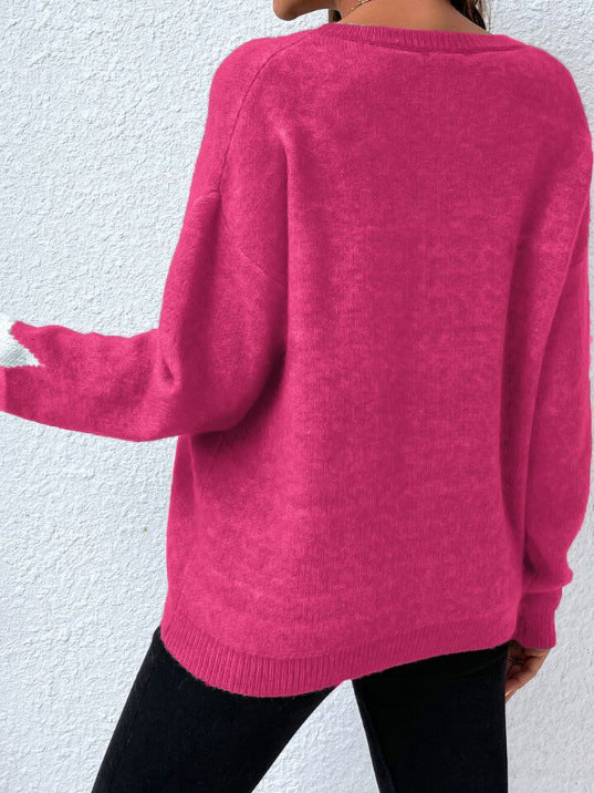 Star Pattern Cozy Sweater