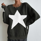 Star Pattern Cozy Sweater
