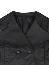 Elegant Monochrome Trench Coat