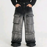 Oversized Cargo Pants with Multiple Pockets