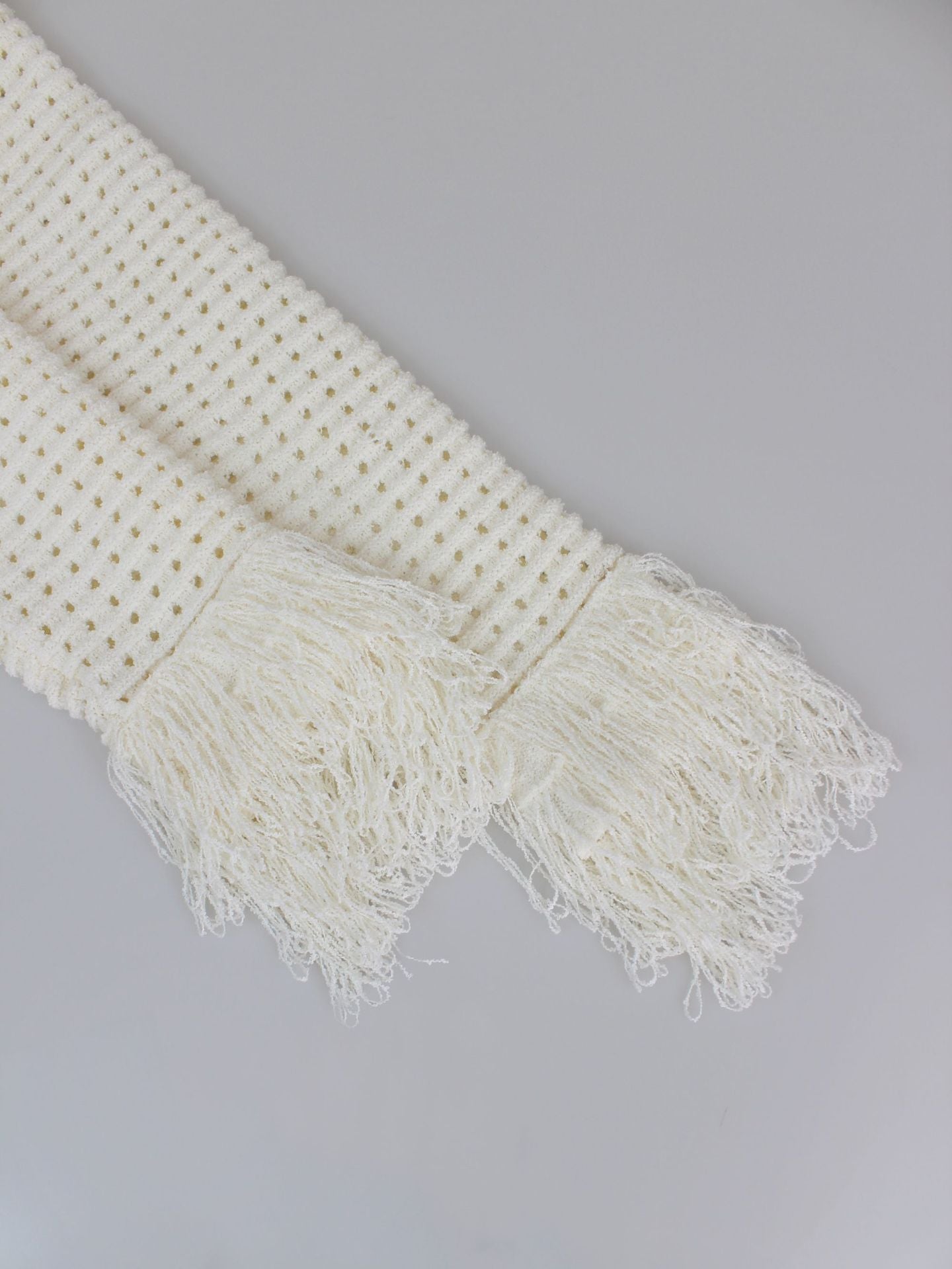 Elegant Fringe Mesh Suit