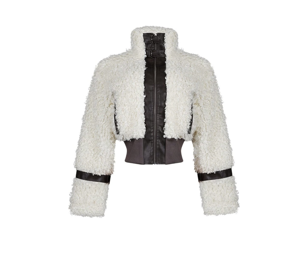 Cozy Faux Fur Zip-Up Jacket