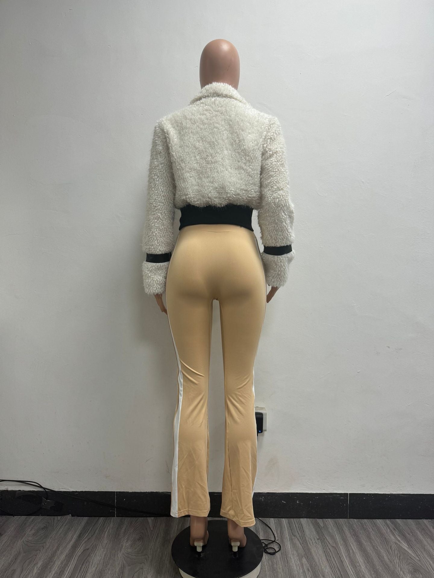 Cozy Faux Fur Zip-Up Jacket