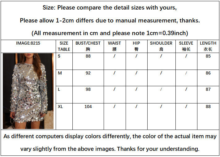 Glamorous Sequin Dress