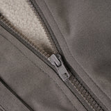 Casual Two-Tone Zip-Up Sleeveless Jacket