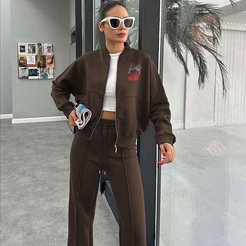 Chic Casual Navy Tracksuit