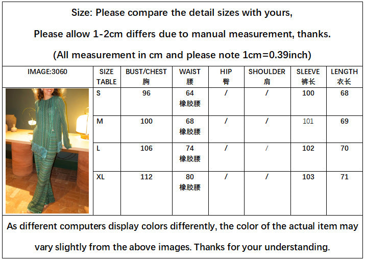 Elegant Zigzag Sequin-Embellished Set