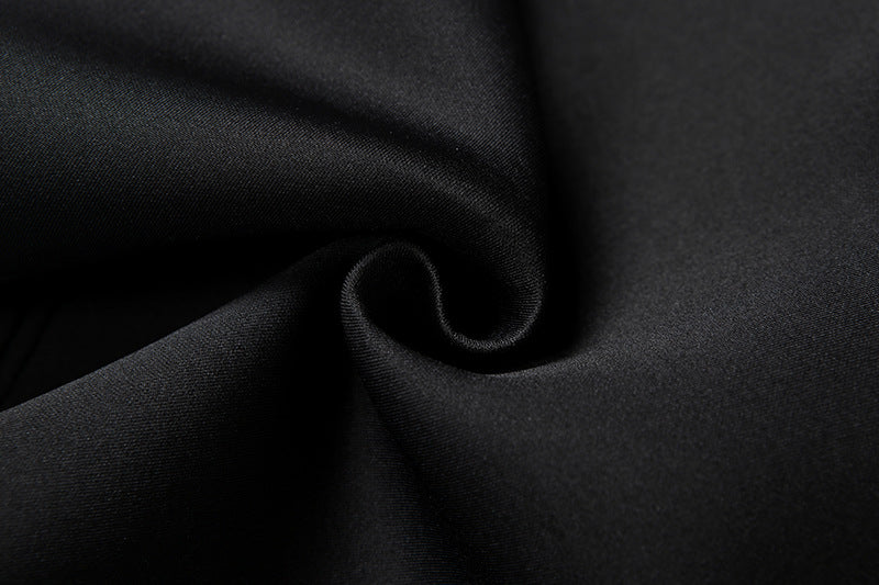 Chic Black Cropped Top