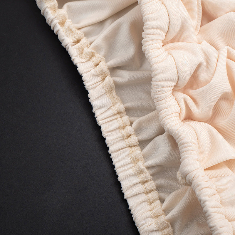 Elegant Drape-Front Top with Casual Top