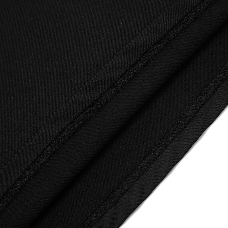 Off-Shoulder Leopard Print Cape Jumpsuit