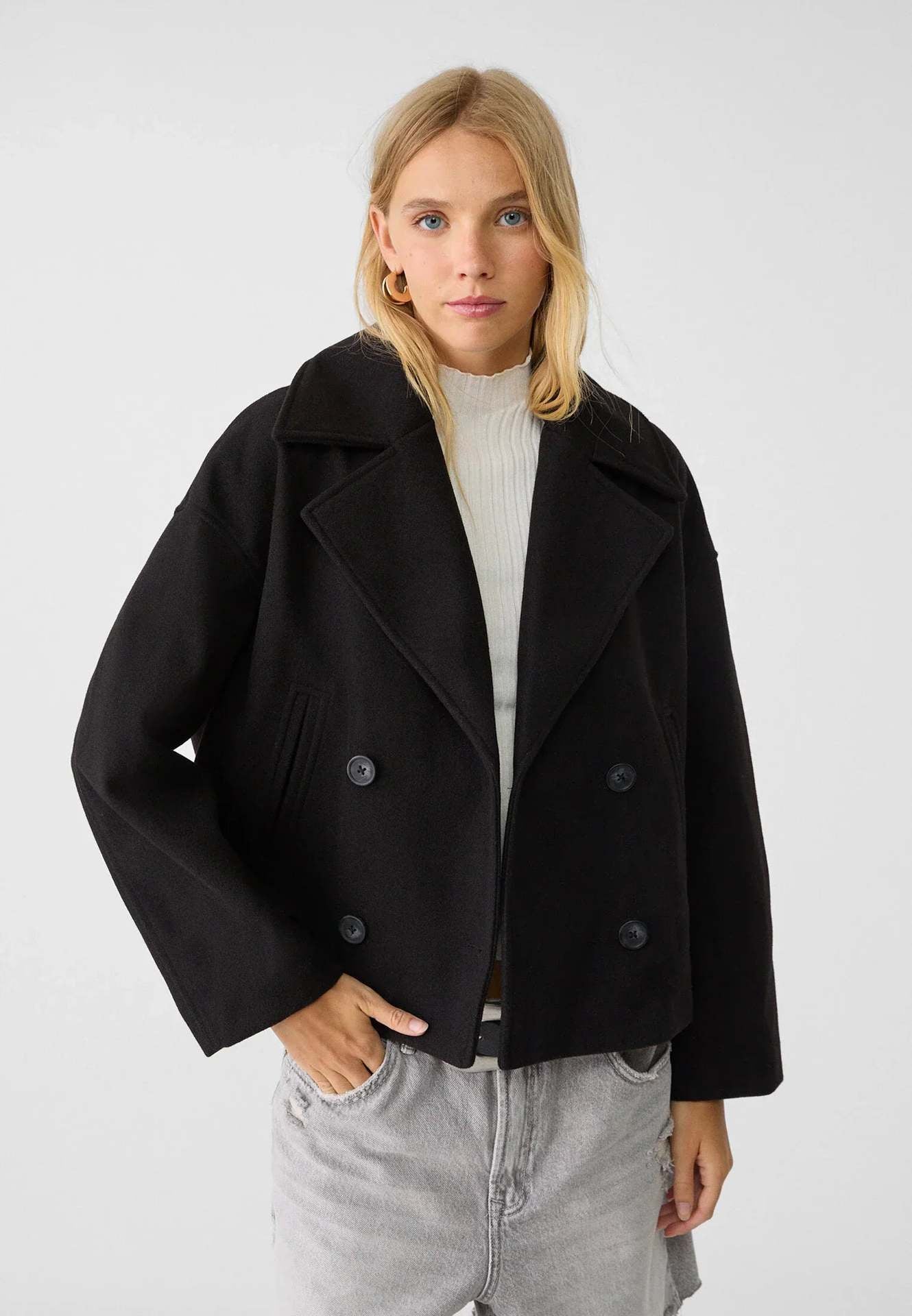 Classic Oversized Peacoat