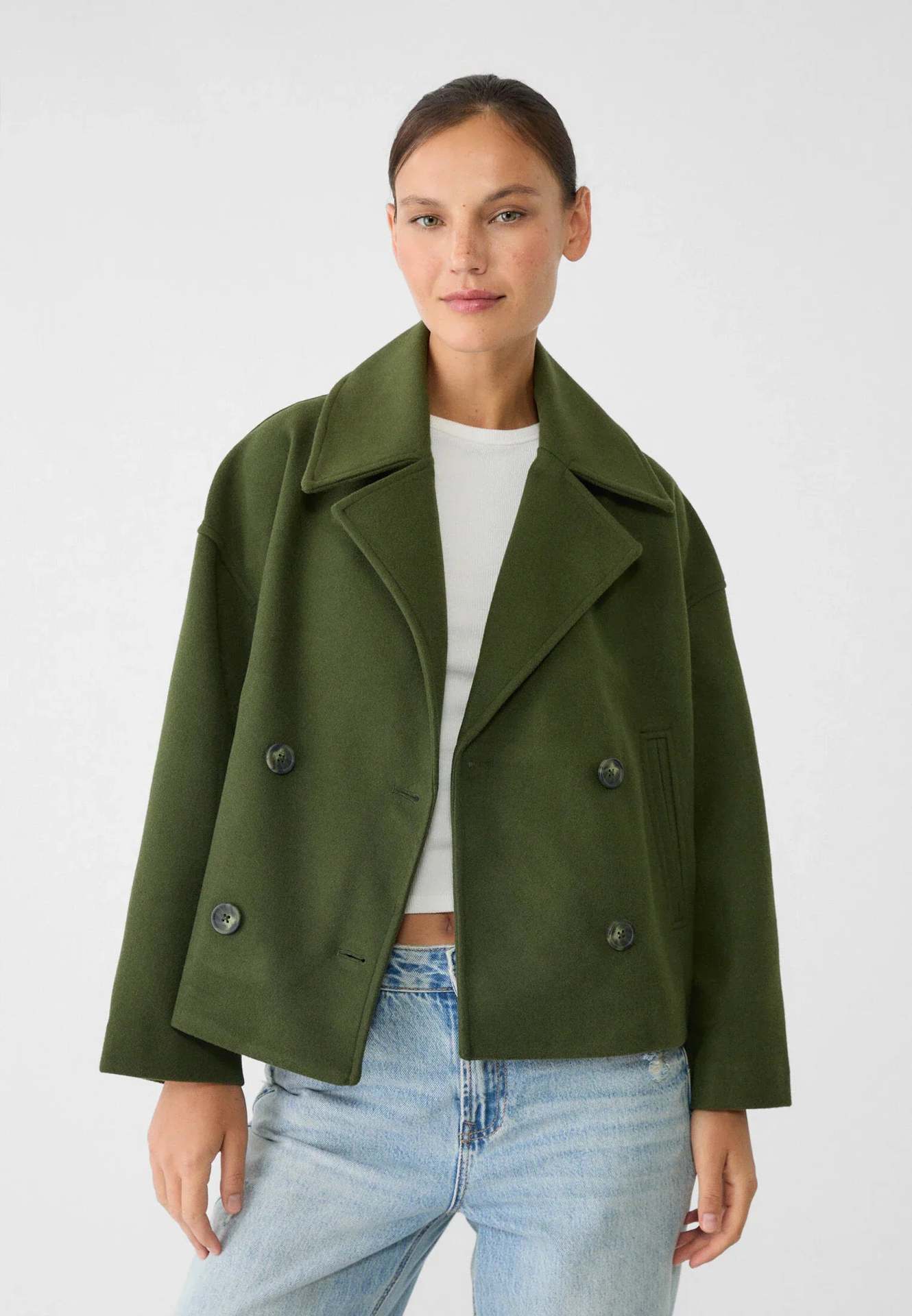 Classic Oversized Peacoat
