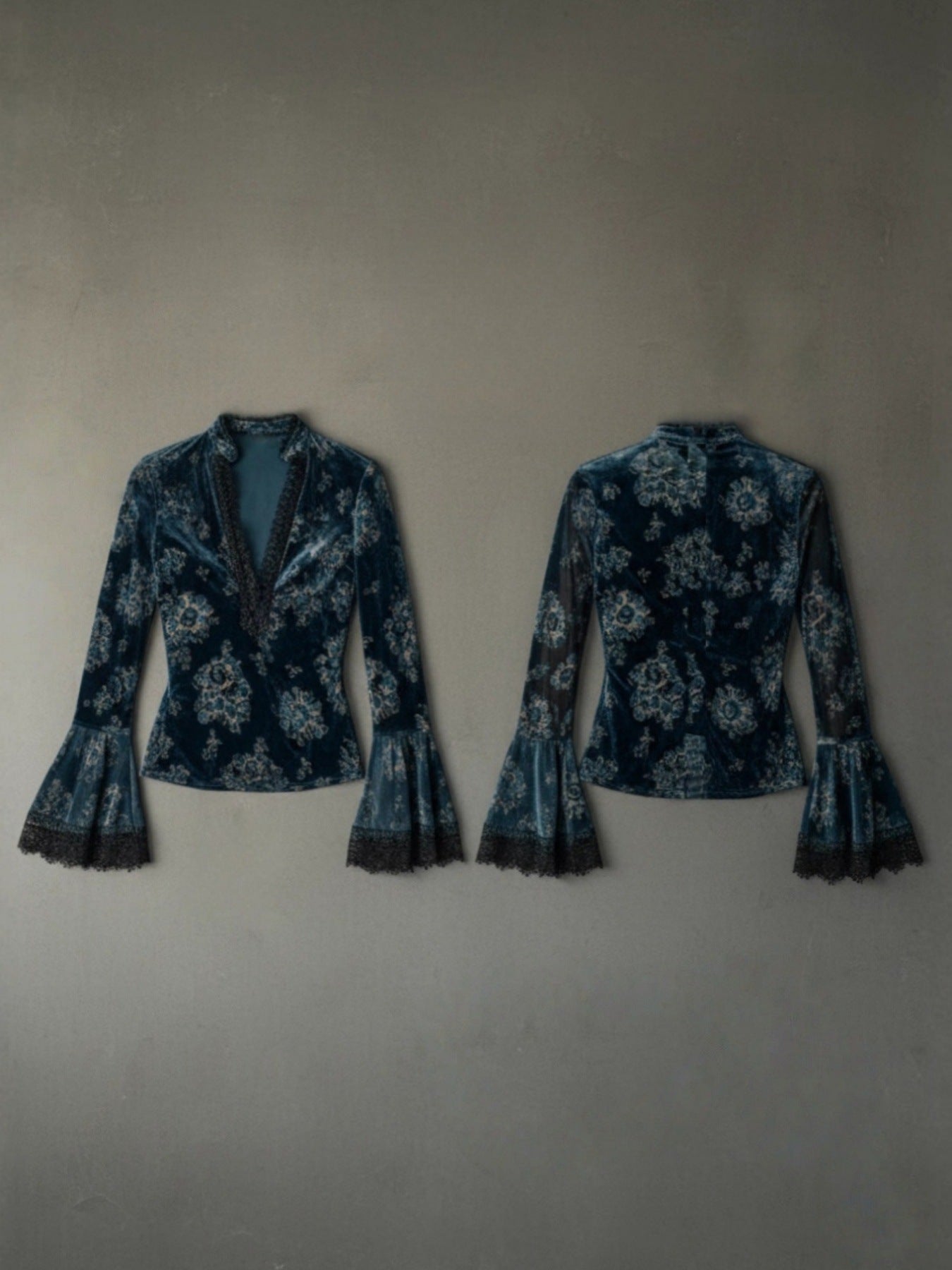 Elegant Blouse with Lace Details