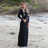 Elegant Wide-Leg with Long Sleeves Set