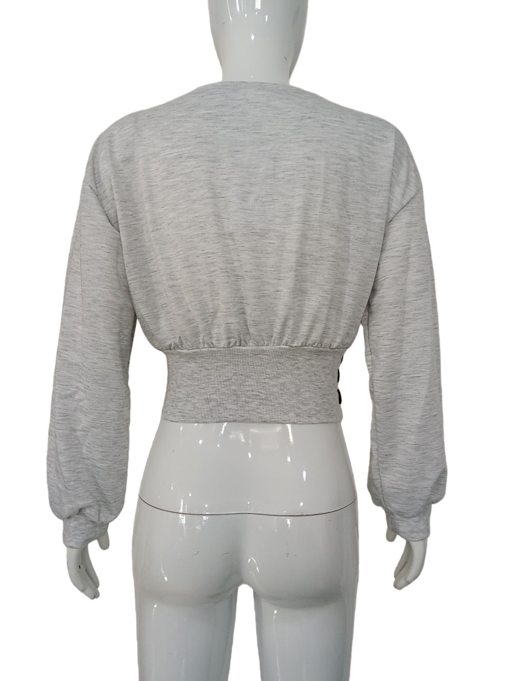 Casual Top with Elastic Waistband