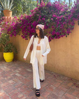 Chic Pleated Lounge Set