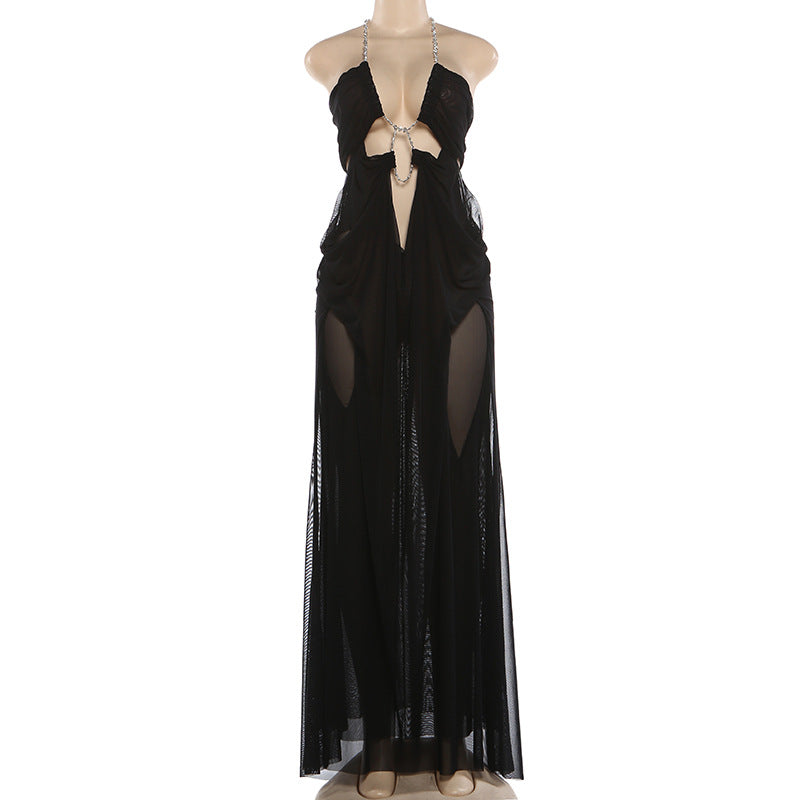 Elegant Black Evening Gown