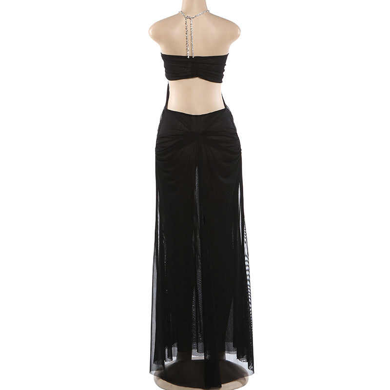 Elegant Black Evening Gown