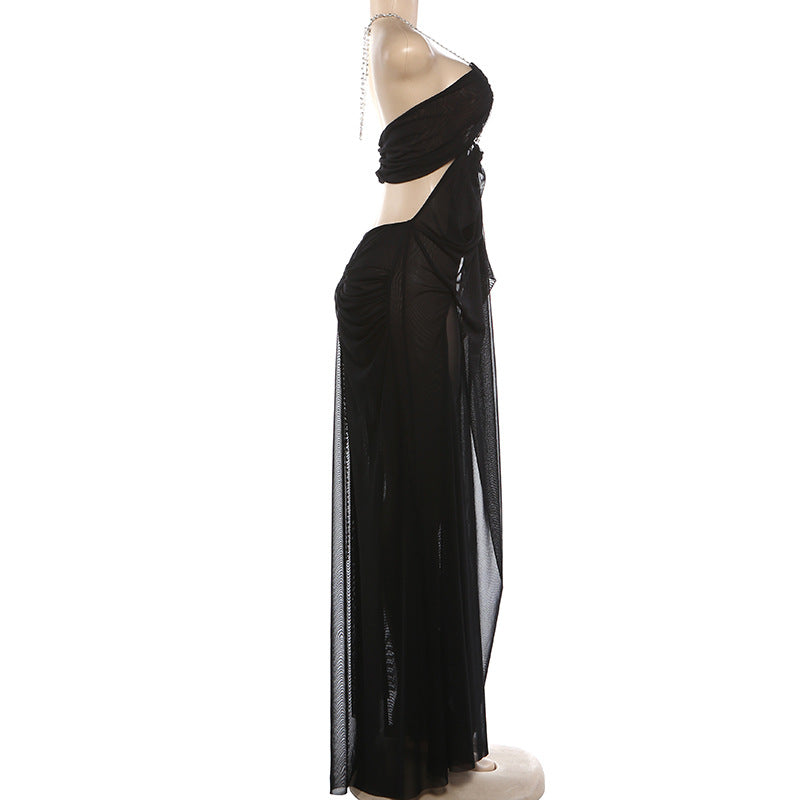 Elegant Black Evening Gown