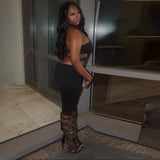 Strappy Cut-Out Bodycon Jumpsuit