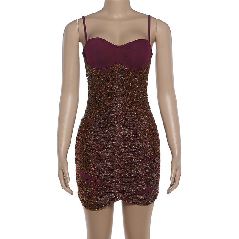 Elegant Sparkle Bodycon Dress