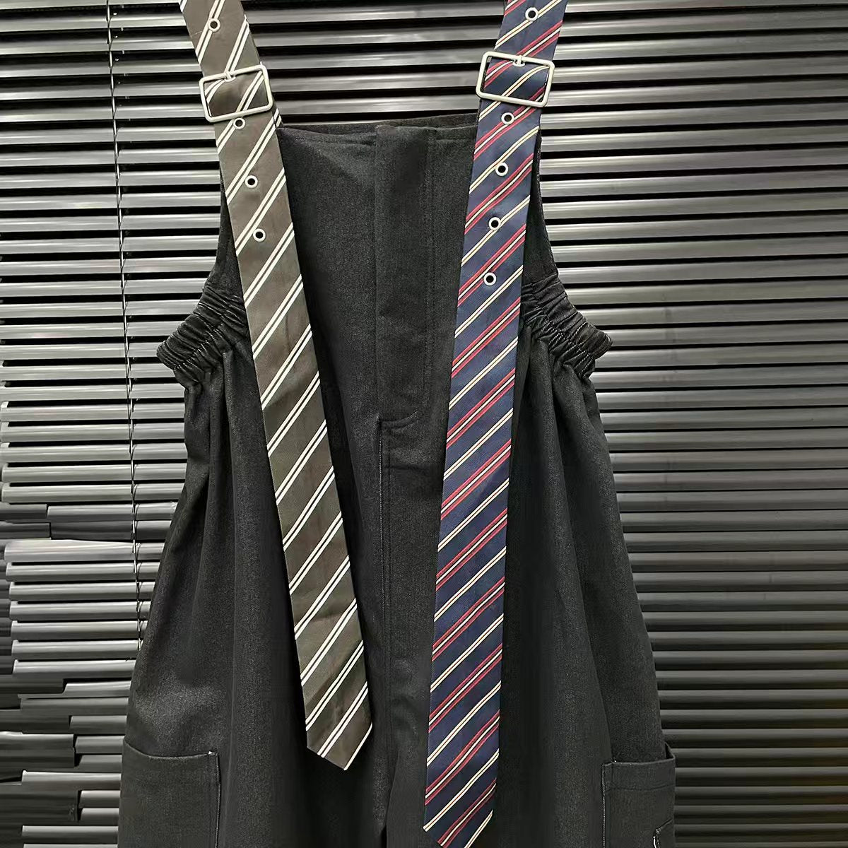 Loose Fit Wide Leg Pant Overalls Jumpsuit