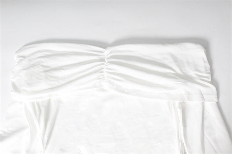 Elegant Off-Shoulder Maxi Dress