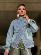 Classic Light Wash Denim Jacket