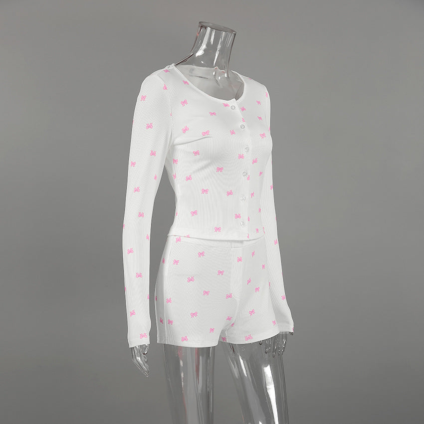 Cozy Butterfly Print  Set