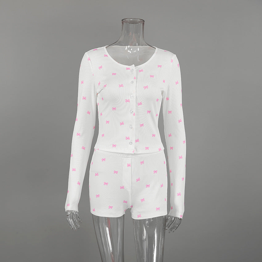 Cozy Butterfly Print  Set