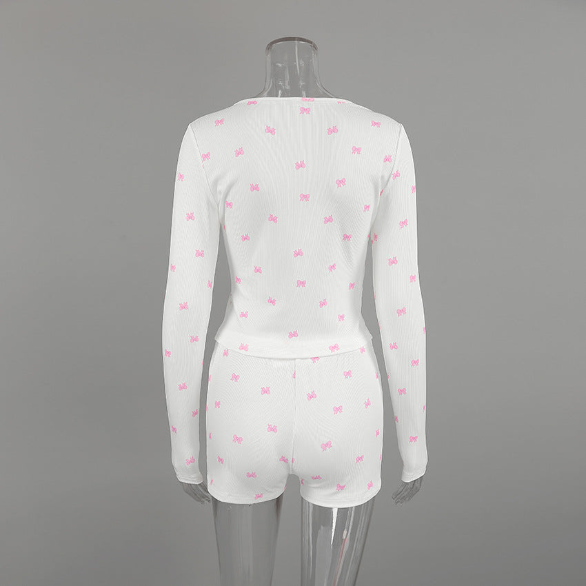 Cozy Butterfly Print  Set