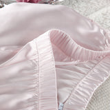 Elegant Pajama Set with Ruffle Details