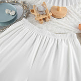 Elegant White Pajama Set