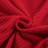 Knitted Set Crop Top  Cardigan & Trousers