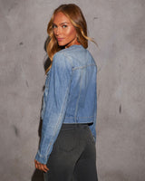 Classic Light-Wash Denim Jacket