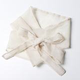 Elegant Embroidered Wrap Blouse