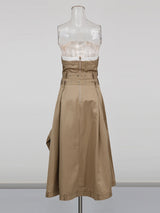 Trench Dress with Belt Details