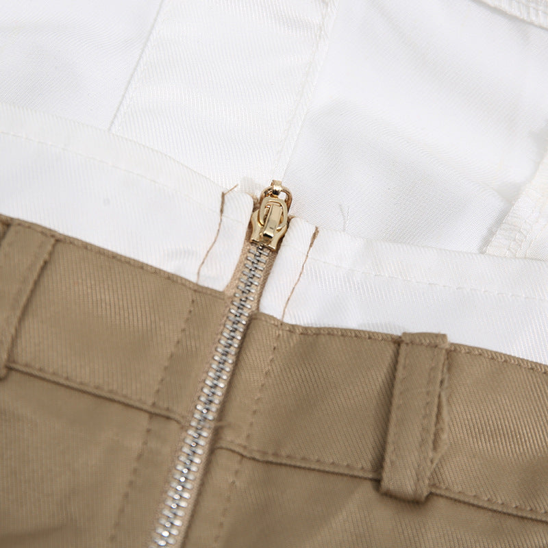 Trench Dress with Belt Details