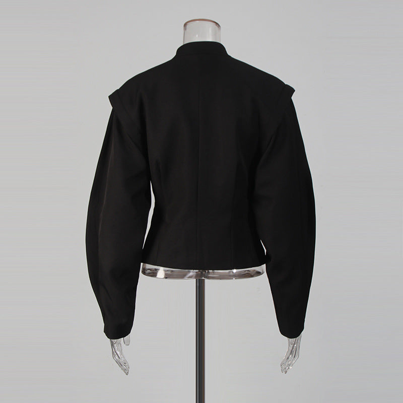 Futuristic Asymmetrical  Blazer Jacket